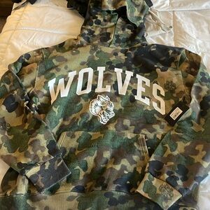 New camo Darc sport hoodie with tags xl